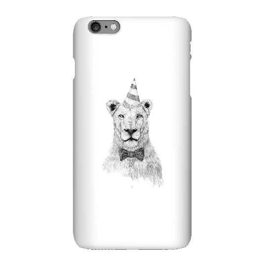Balazs Solti Party Lion Phone Case for iPhone and Android - iPhone 6 Plus - Snap Case - Matte