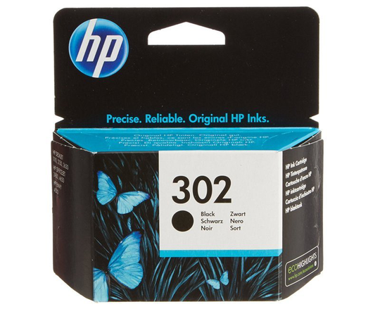 HP Ink/302 Cartridge Black - F6U66AE