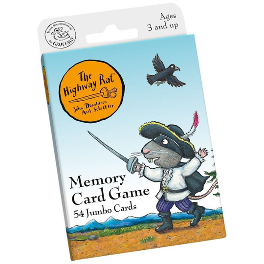 Julia Donaldson Highway Rat Memory Card Game by Paul Lamond