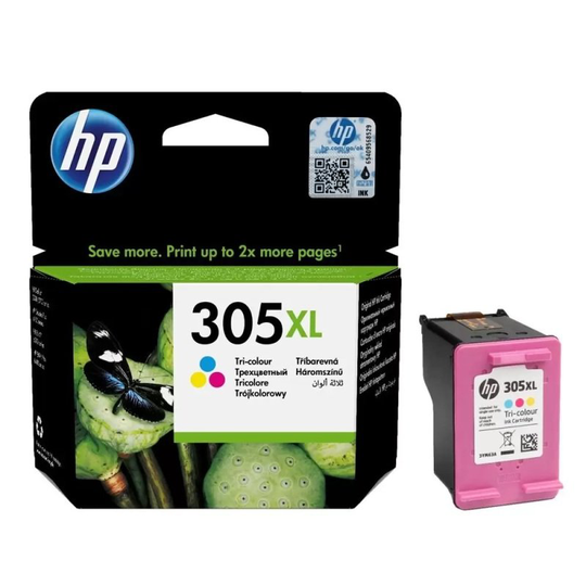 HP 305XL High Yield Tri-colour Original Ink