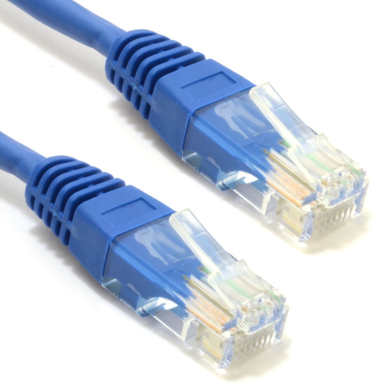 kenable Blue Network Ethernet RJ45 Cat5E CCA UTP PATCH 26AWG Cable Lead 3m