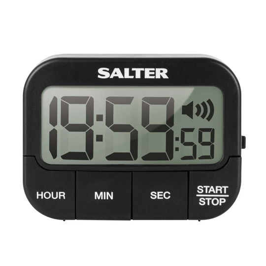 Salter Loud Timer - Black
