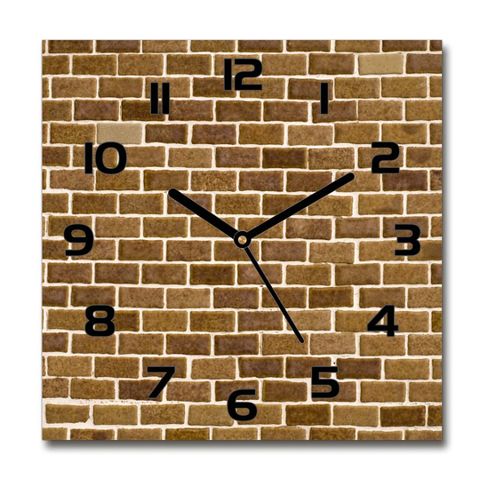 Hidie Brick Wall Silent Wall Clock