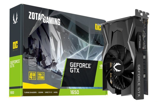 ZOTAC GeForce GTX 1650 OC 4GB GDDR6 Graphics Card