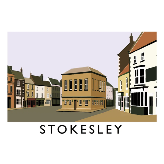 Stokesley by Richard O'Neil - Graphic Art Print on Paper