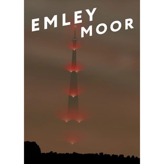 Emley Moor 5 by Richard O'Neil - Graphic Art Print on Paper