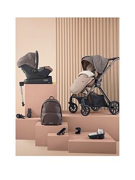 Silver Cross Reef Ultimate Pack Including Pushchair, Dream I-Size Car Seat, Base, Rucksack, Footmuff, Cup Holder, Adaptors, Snack Tray And Phone Holder - Earth