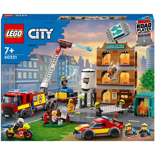 LEGO City: Fire Brigade Truck & Firefighter Set (60321)