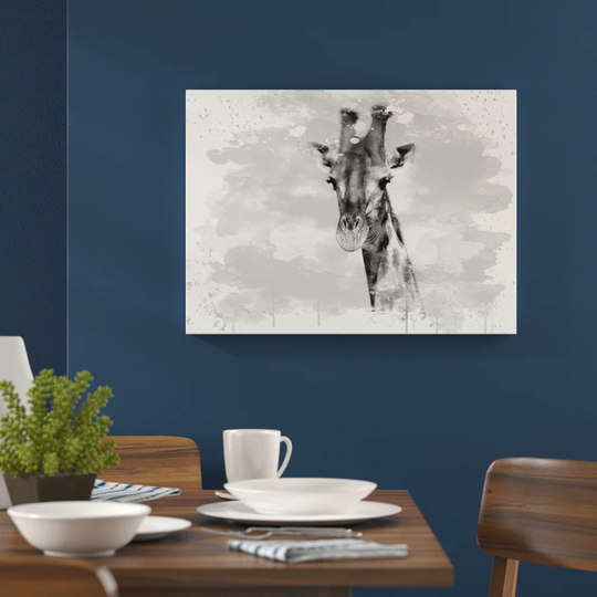 'Giraffe' Graphic Art Print Poster