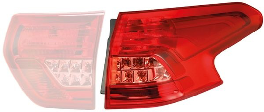 Combination Tail Light 2SD 354 823-011 Hella 2SD 354 823011