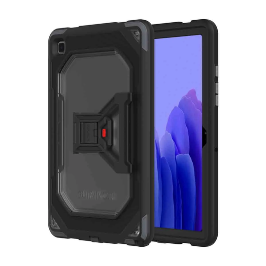 Griffin Survivor All-TerrainforSamsungTabA10.4" (2020) - Black/Gray/Clear