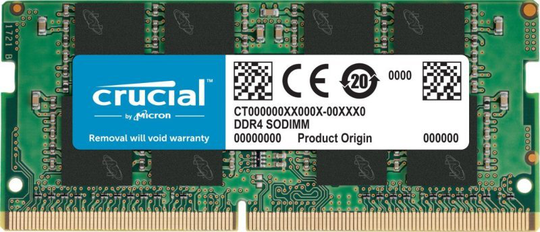Crucial 8GB DDR4-2400 SODIMM Laptop Memory