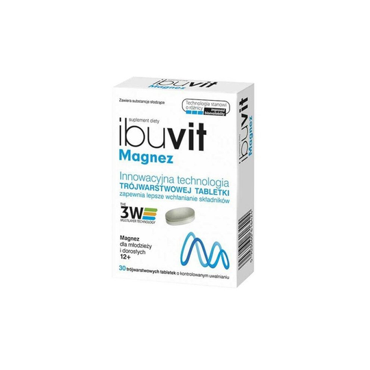 Ibuvit Magnesium, 30 controlled release tablets, Ibuvit Magnez