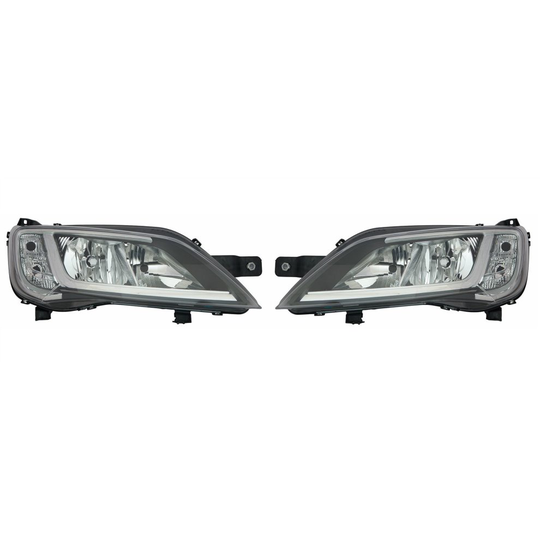 Citroen Relay Mk3 Van 5/2014-> Headlights Headlamps Excludes DRL Pair O/S & N/S