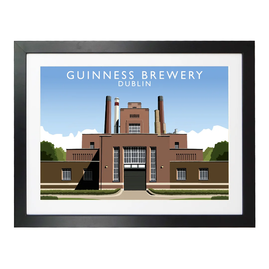 Guinness Brewery 1 by Richard O'Neil - Graphic Art Print on Paper