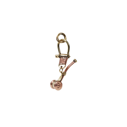 Montijo Whistle Keychain Nautical Decoration Gold Collection Signes Grimalt Decor And Go