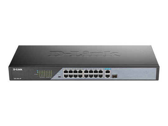 D-Link DSS 100E-18P - Switch - 18 Ports - Unmanaged - Rack-mountable