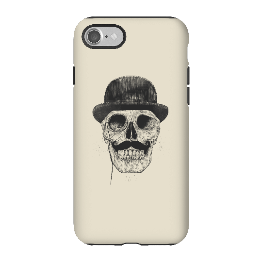 Balazs Solti Monocle Skull Phone Case for iPhone and Android - iPhone 7 - Tough Case - Matte