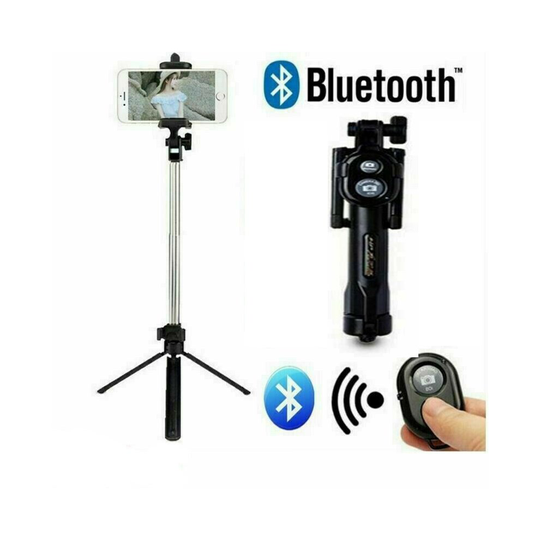 Flexible Selfie Stick Remote Bluetooth Tripod Camera Shutter For Mobile Phone
