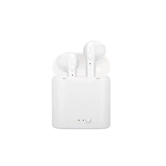 (i7s White) Mini Wireless Earphones Bluetooth 5.0 Headphones