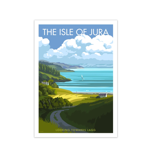 'Isle of Jura Lagg' Graphict Art