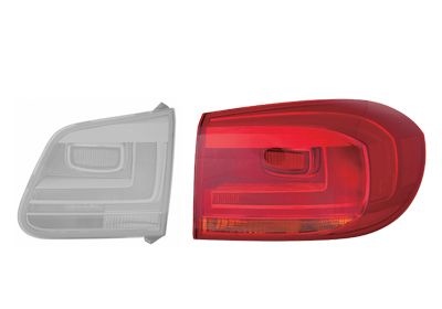 Combination Tail Light 5746932 Van Wezel 5746932