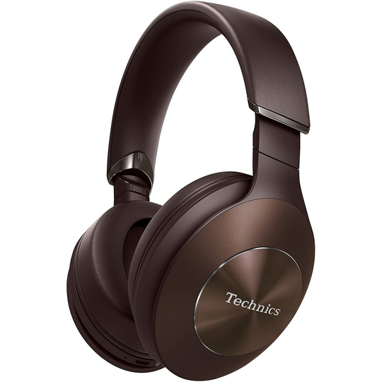 (Metalic Brown) Technics EAH-F70NE Premium High-Resolution Bluetooth Over Ear Headphones 3-Mode Active Noise Cancelling, Ambient Sound Enhancer and