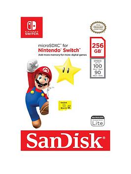 Sandisk 256Gb Microsdxc Uhs-I Card For Nintendo Switch