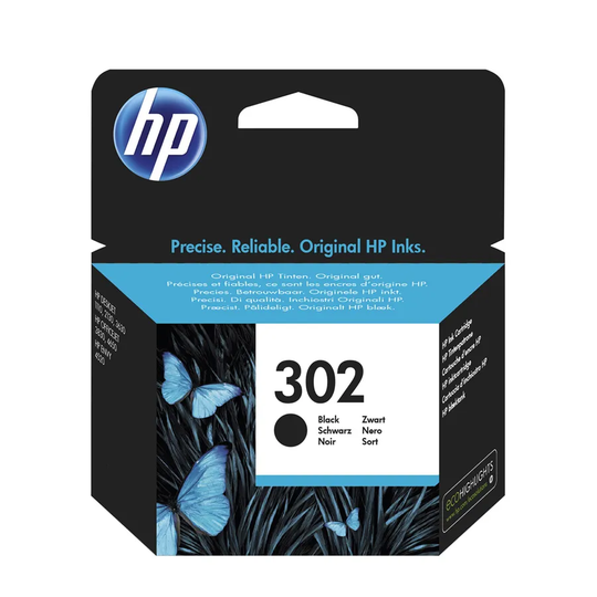 HP Hewlett-Packard 302 Black Ink cartridge