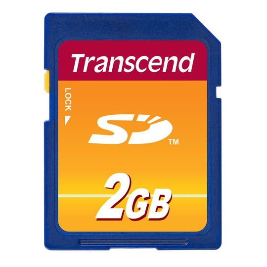 Transcend 2GB SD Secure Digital Card