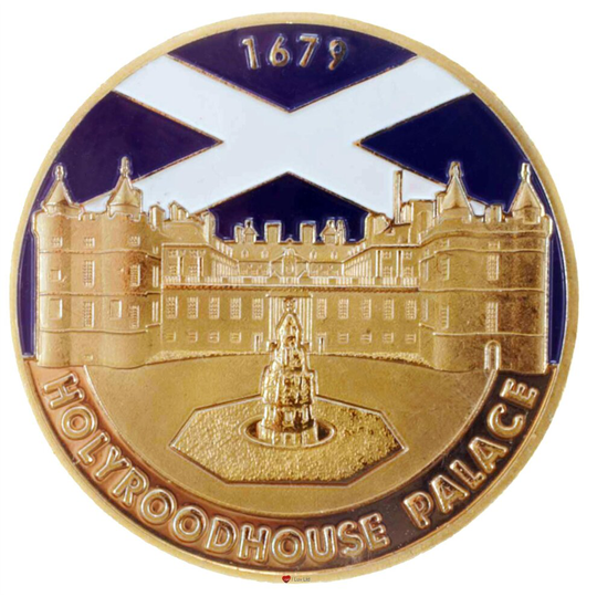 Coin Magnet Holyrood Palace 40mm