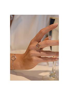 Hot Diamonds Behold White Topaz Ring