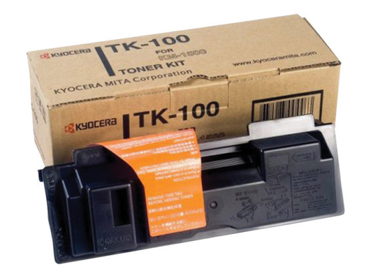 Kyocera Original Black Laser Toner Cartridge Kit (TK-100) (504321)