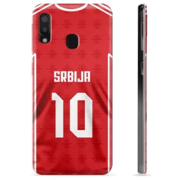Samsung Galaxy A20e TPU Case - Serbia