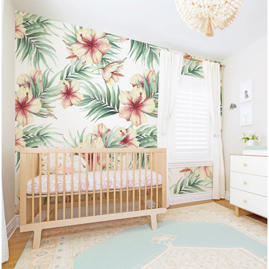 Anelia Hawaii Flowers Leaves Wallpaper