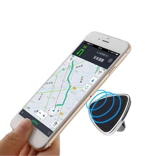 Aquarius In-Car Magnetic Phone Holder - Grey