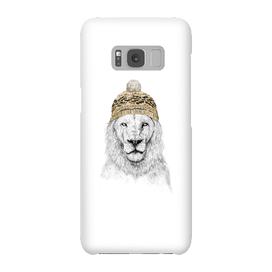 Balazs Solti Lion With Hat Phone Case for iPhone and Android - Samsung S8 - Snap Case - Matte