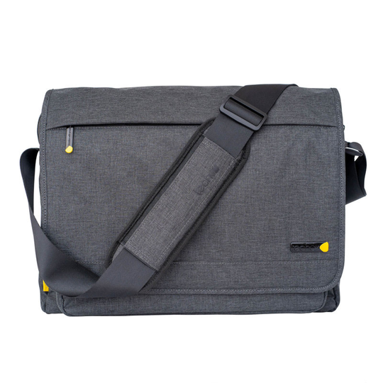 Techair Dark Grey Evo Pro Messenger Bag for 14"-15.6" Laptops