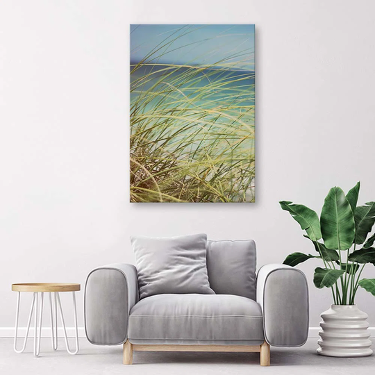 Canvas Print Beach Grass Dunes Sand