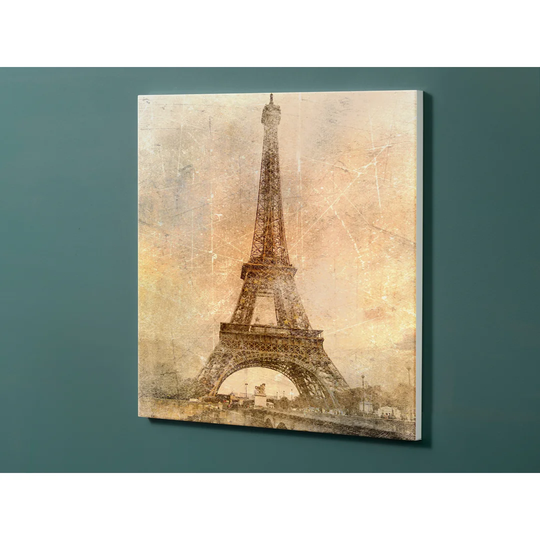Notiz Motive Paris Eifel Tower Magnetic Wall Mounted Cork Board