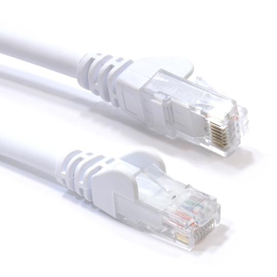 kenable C6 CAT6 CCA UTP RJ45 Ethernet LSZH Networking Cable White 3m