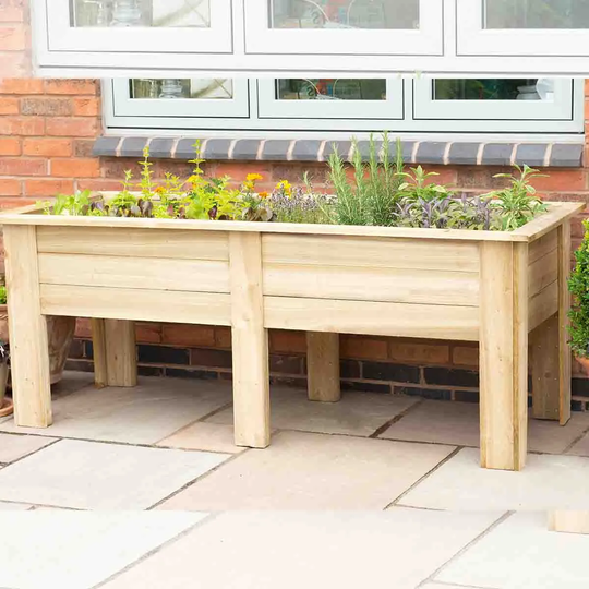 Forest Garden Large 1.8m Kitchen Garden Planter