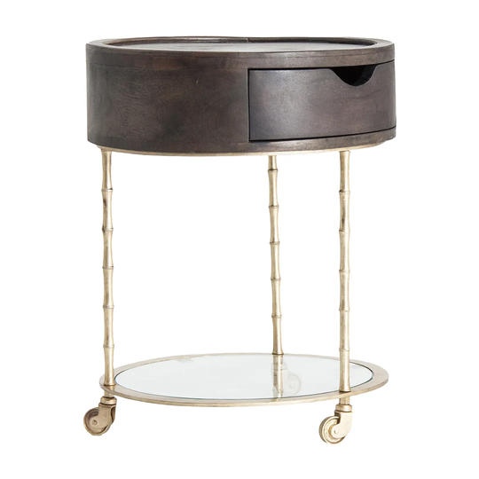 Wald Side Table with Storage