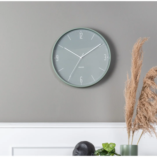 Numbers and Lines 40cm Silent Wall Clock