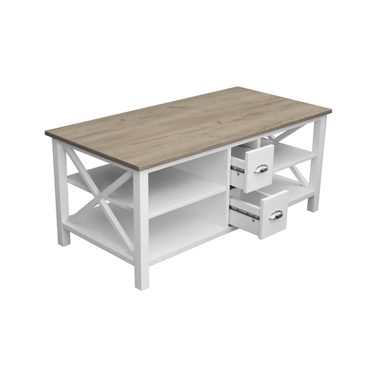 Stoker 4 Legs Coffee Table with Storage