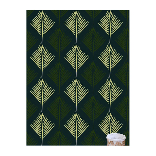 Cantillo Palm Leaf Abstract Leaves Wallpaper