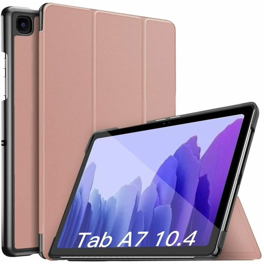 (Rose Gold) For Samsung Galaxy Tab A7 10.4" SM-T500 T505 Smart Magnetic Stand Case Cover