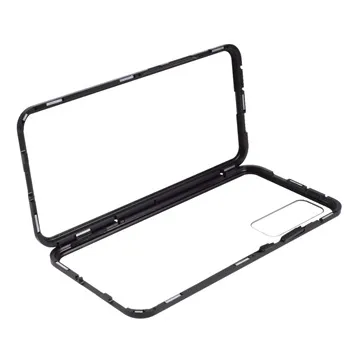 Huawei Nova 7 5G Magnetic Case with Tempered Glass - Black