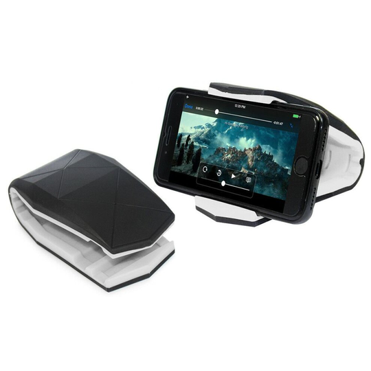 Crocodile Multi-functional Dashboard Stand Mobile Phone Holder - White