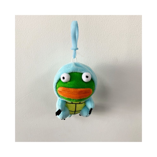 (Tortoise) Pokemon Sad Pepe The Frog Cute Plush Keychain Doll Pendant Pikachu Kid Gift